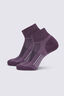 Macpac Trail Quarter Sock — 2 Pack, Grape Nectar, hi-res