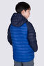 Macpac Kids' Uber Light Hooded Down Jacket, Baritone Blue/Sodalite Blue, hi-res