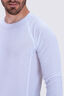 Macpac Men's Geothermal Long Sleeve Top, White, hi-res