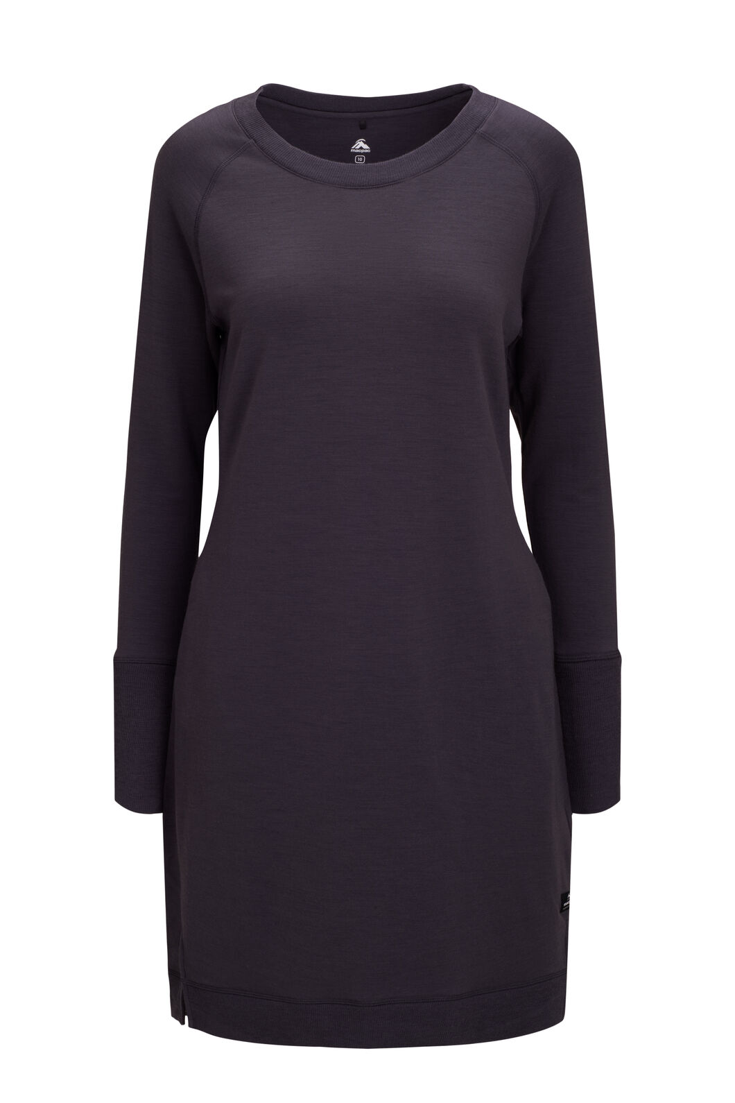 Ebony Merino Wool Tunic Dress NZ  Sustainable Women's Clothing