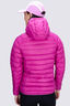 Macpac Women's Uber Light Hooded Down Jacket, Festival Fuchsia, hi-res