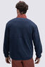 Macpac Men's Heritage Snap Fleece Pullover, Navy Iris, hi-res