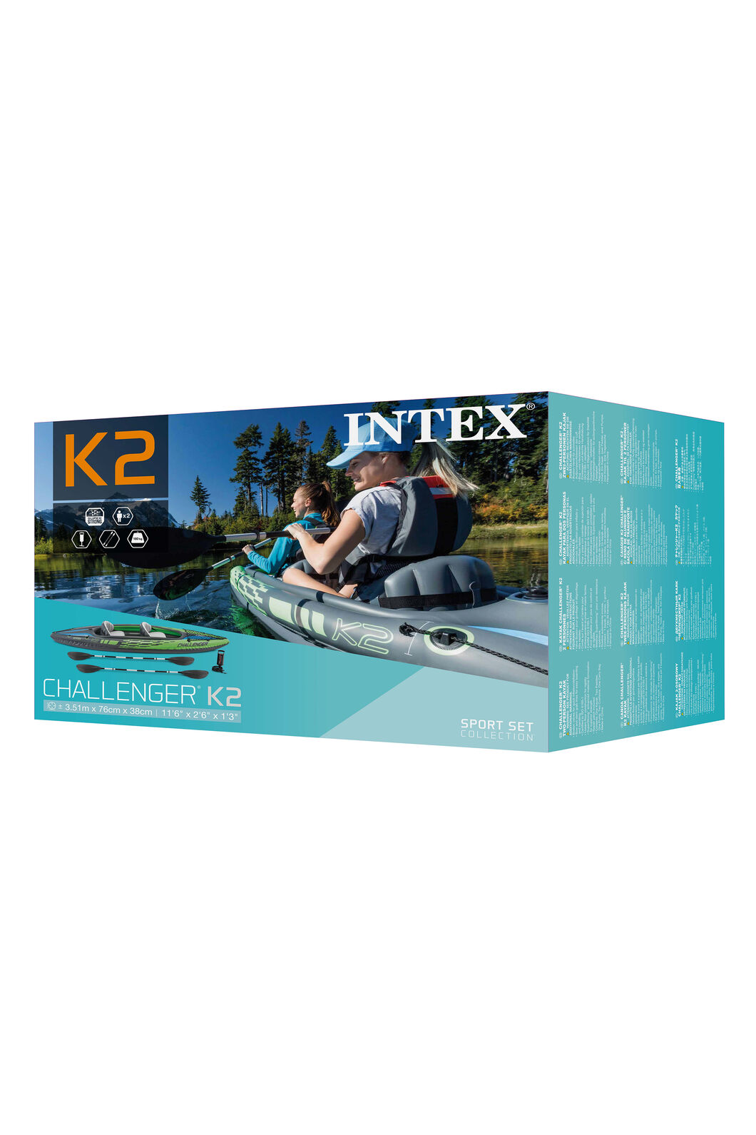 Kayak - 2 man inflatable K2 Challenger