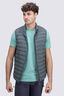 Macpac Men's Uber Light Down Vest, Balsam Green, hi-res