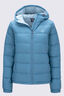 Macpac Women's Halo Hooded Down Jacket ♺, Storm Blue, hi-res