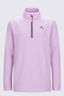 Macpac Kids' Tui Fleece Pullover, Pink Lavender, hi-res