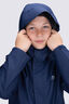 Macpac Kids' Jetstream Rain Jacket, Naval Academy, hi-res