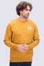 Macpac Men's Fairtrade Organic Cotton Crew, Maple, hi-res