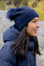 Macpac Speckled Beanie, Baritone Blue, hi-res