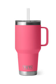 YETI® Rambler® Mug with Straw Cap — 35 oz, Tropical Pink, hi-res