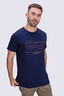 Macpac Men's Fairtrade Organic Cotton Short Sleeve T-Shirt, Baritone Blue, hi-res