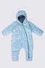 Macpac Baby Pulsar Insulated Onesie, Stormy Weather, hi-res