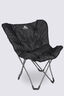 Macpac Half Moon Chair Quad Fold V3, Black/Black, hi-res