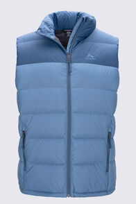 Macpac Men's Halo Down Vest ♺, Captains Blue, hi-res