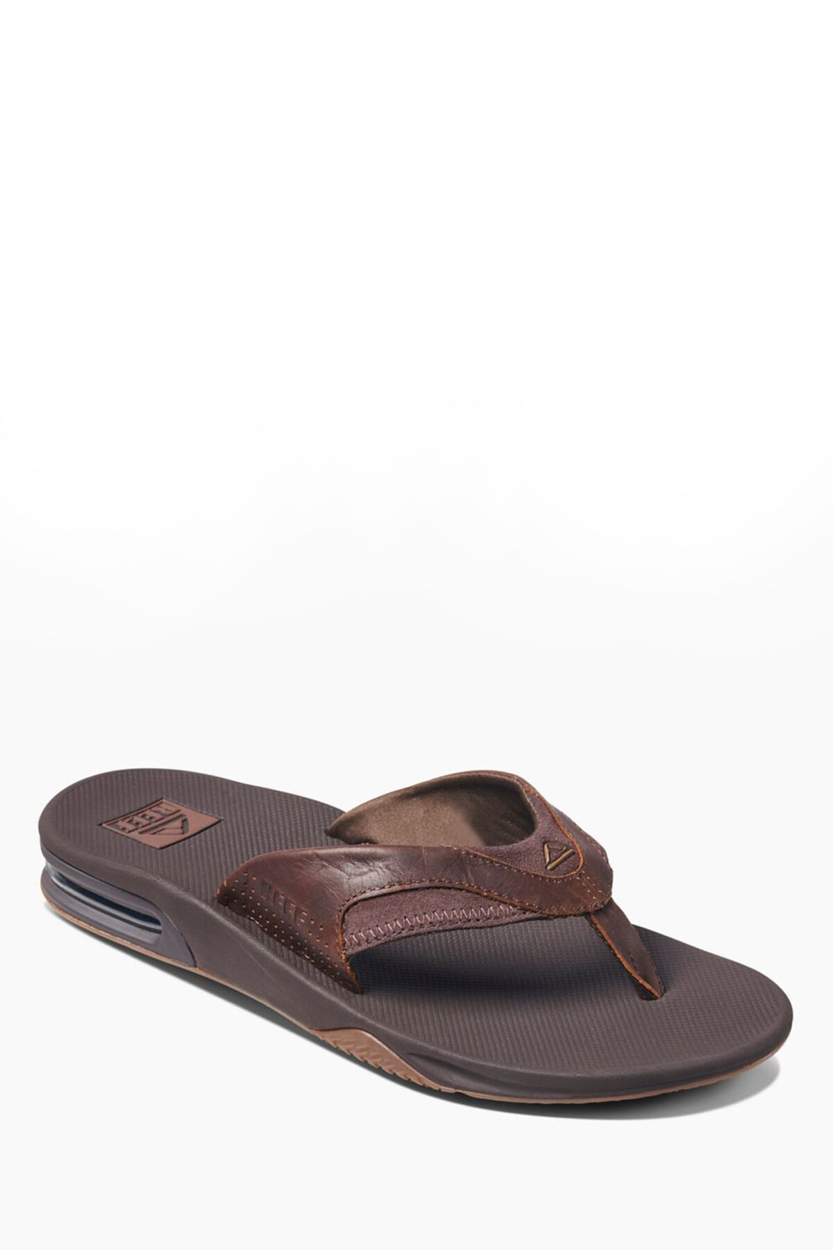 REEF Fanning Leather Men s Thongs Macpac