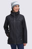 Macpac Women's Fiord Raincoat, Black, hi-res