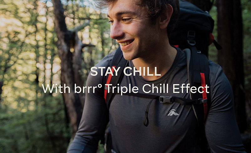 Stay Chill with brrr triple chill effect