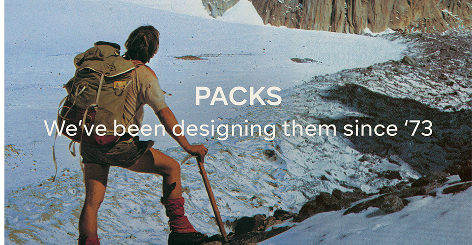 PACKS - WE'VE BEEN DOING THEM SINCE '73