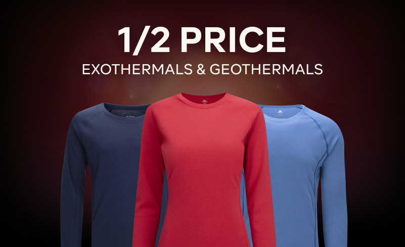 1/2 Price Exothermals & Geothermals