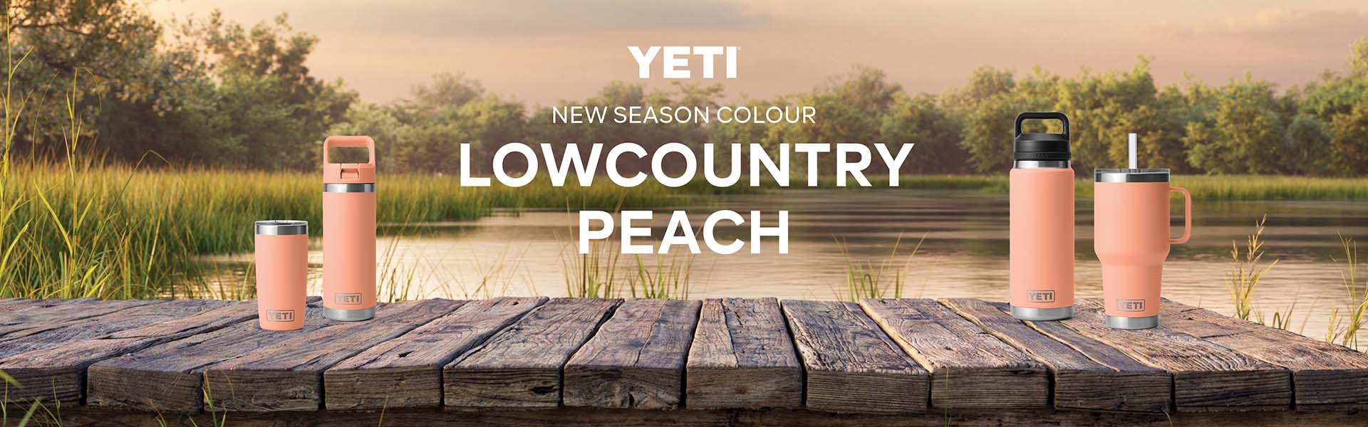 YETI NEW SEASON COLOUR - LOWCOUNTRY PEACH