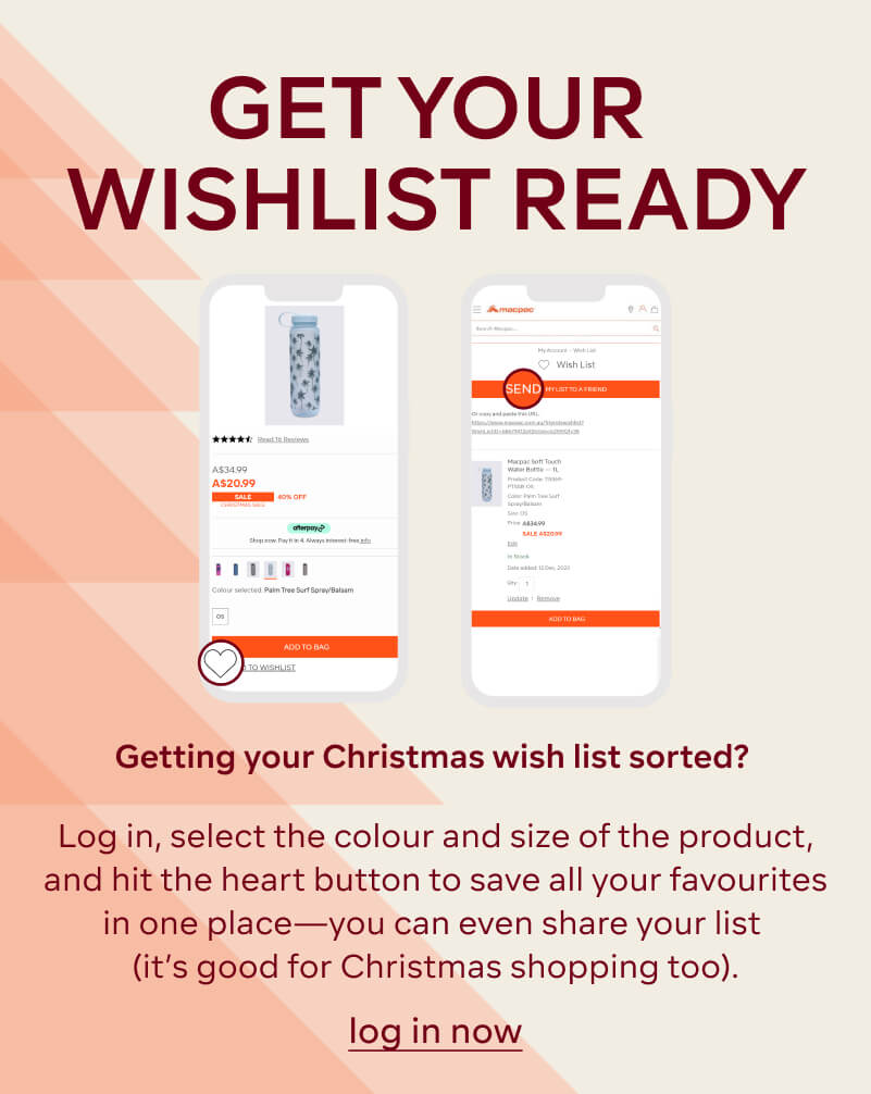 GET YOUR WISHLIST READY - LOG IN