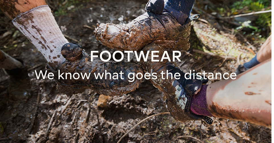 FOOTWEAR - WE KNO WHAT GOES THE DISTANCE