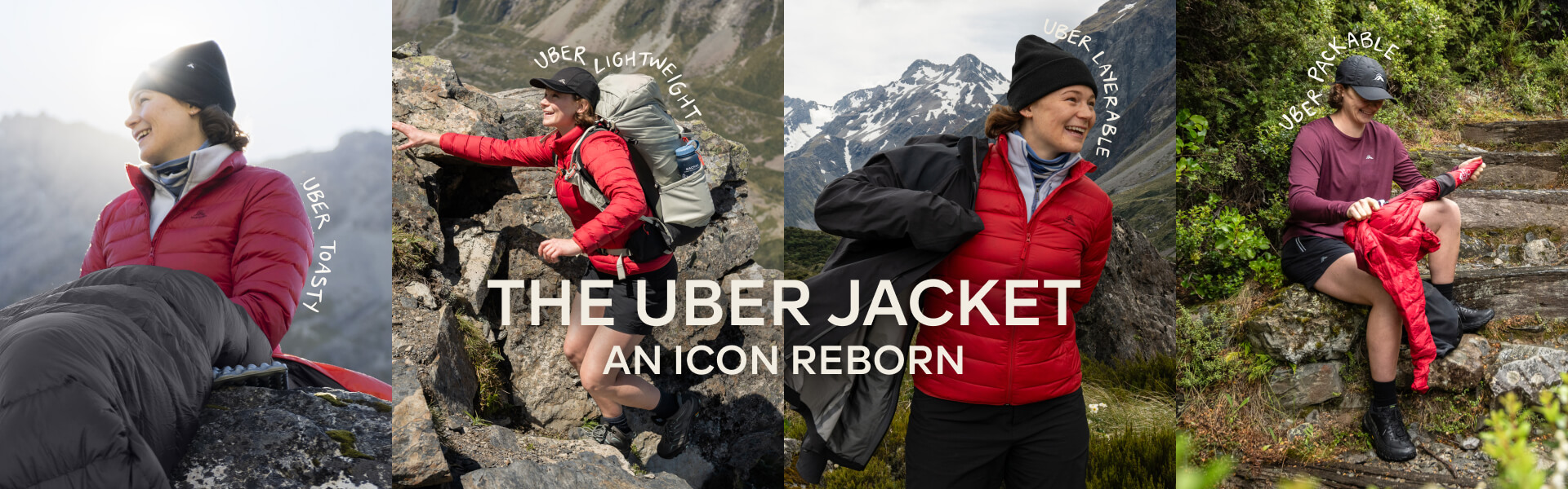 THE UBER JACKET - DOWN FOR ANYTHING