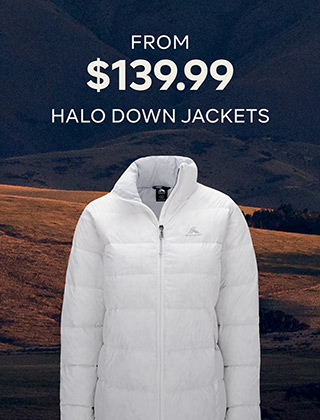 FROM $139.99 Halo Down Jackets