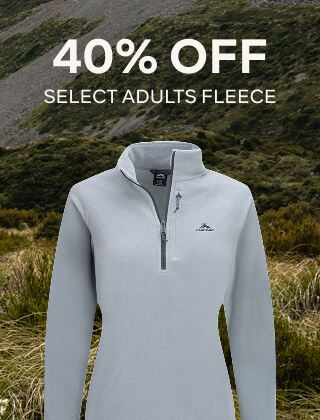 40% OFF SELECT ADULTS FLEECE