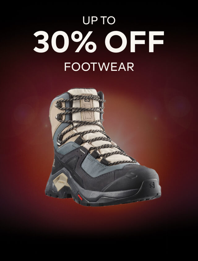 UP TO 30% OFF FOOTWEAR