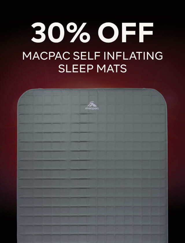 30% OFF MACPAC SELF INFLATING SLEEP MATS