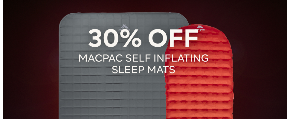 30% off Macpac Self Inflating Sleeping Mats