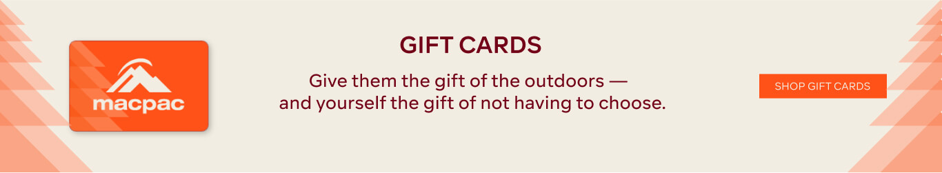 GIFT CARDS Give them the gift of the outdoors