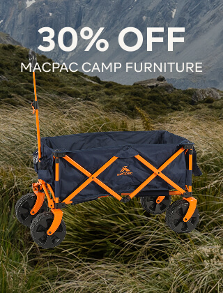 UP TO 40% OFF MACPAC CAMP FURNITURE