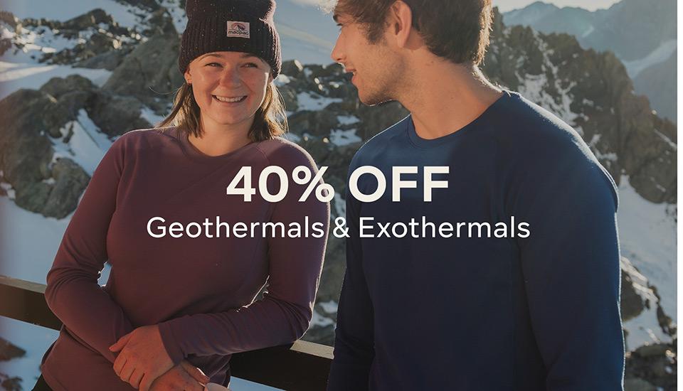 40% OFF GEOTHERMALS & EXOTHERMALS