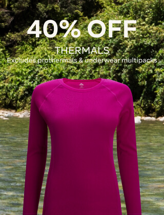 40% OFF THERMALS