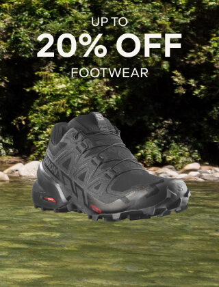 UP TO 20% OFF FOOTWEAR