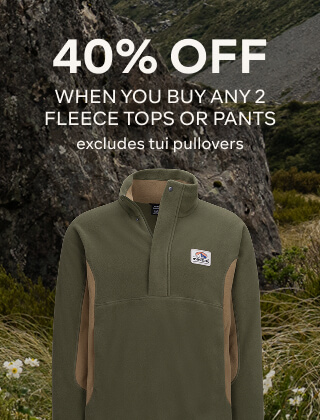 40% OFF SELECT ADULTS FLEECE