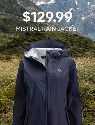 $129.99 MISTRAL RAIN JACKET