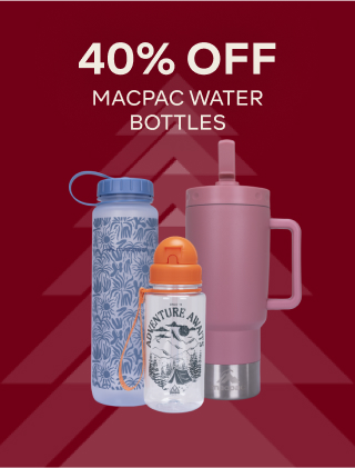 40% OFF MACPAC WATER BOTTLES