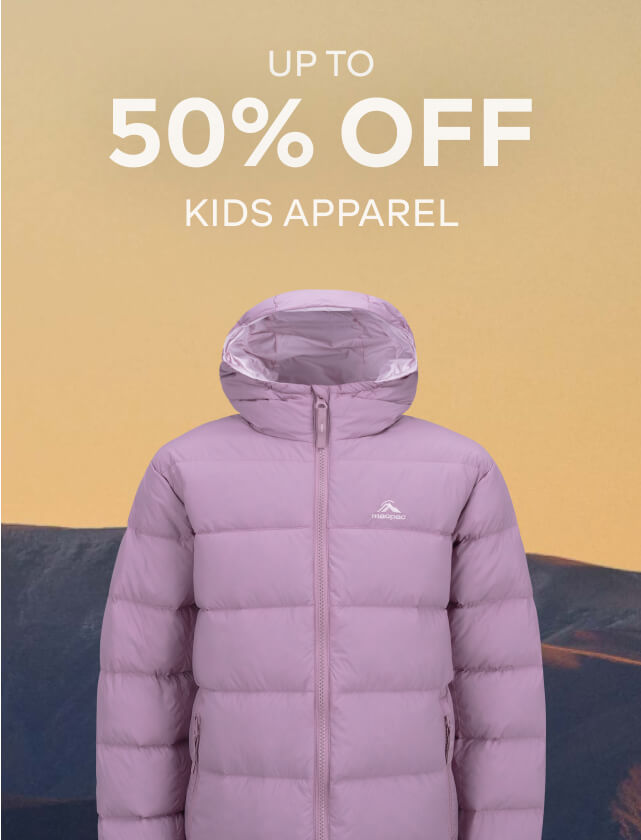 Up to 50% off Kids apparel